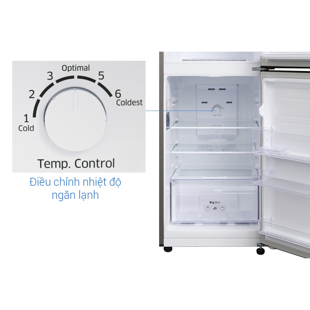 [Trả góp 0%]Tủ lạnh Samsung RT20HAR8DDX/SV 208 lít Inverter