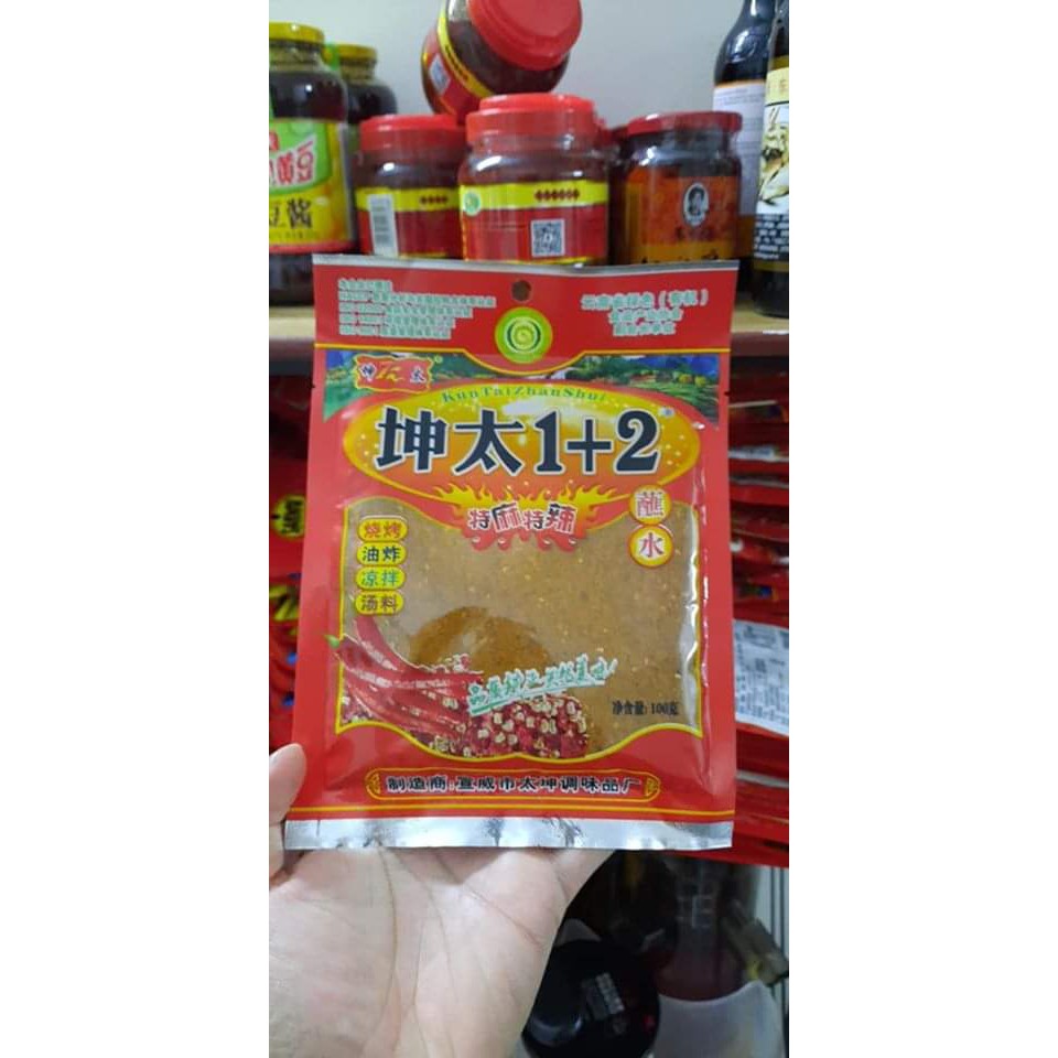 Gia Vị Bột Ớt trộn Cay Tê 1+2 100g