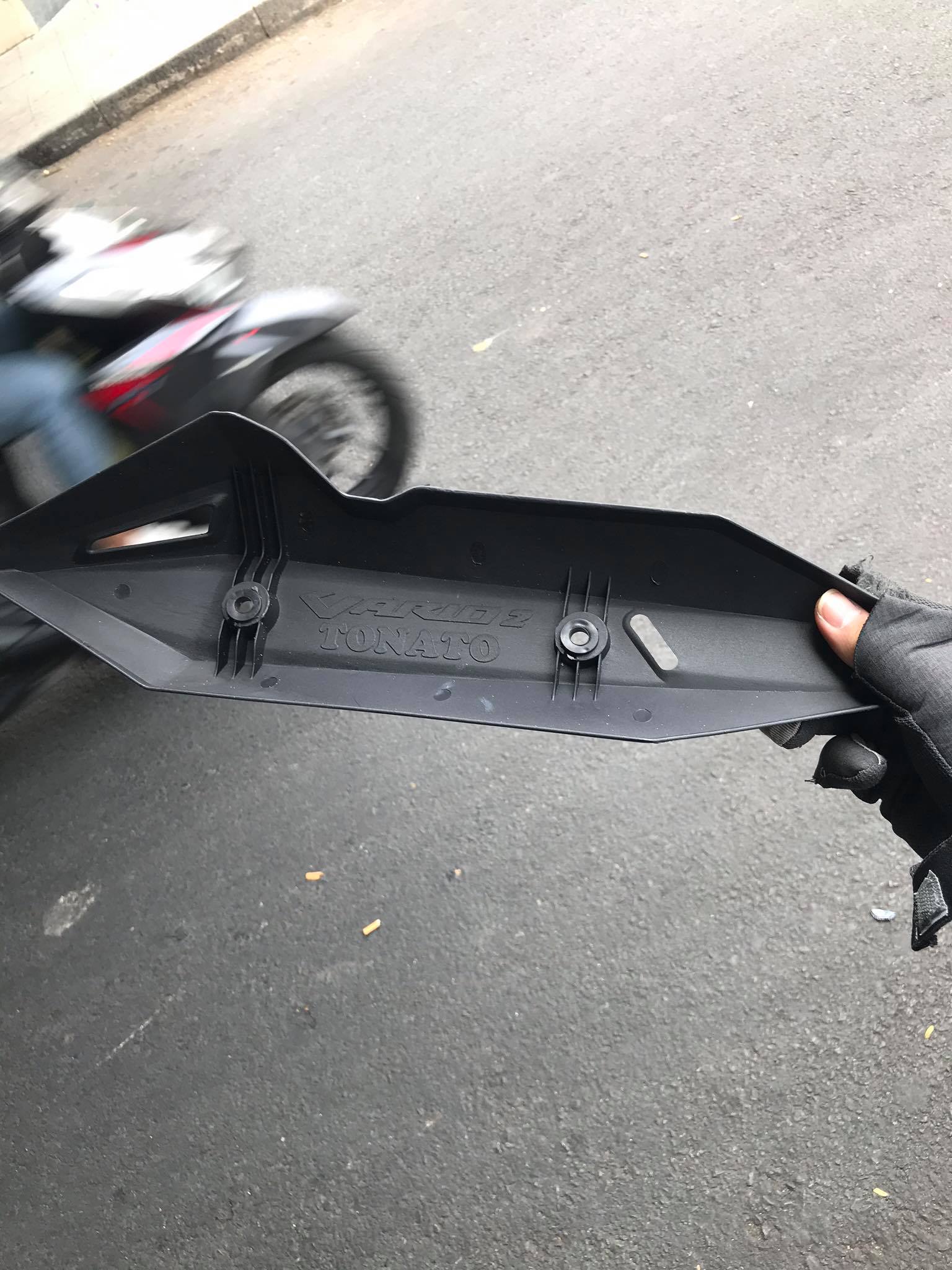 Vario Zin 2018 Exhaust Cover