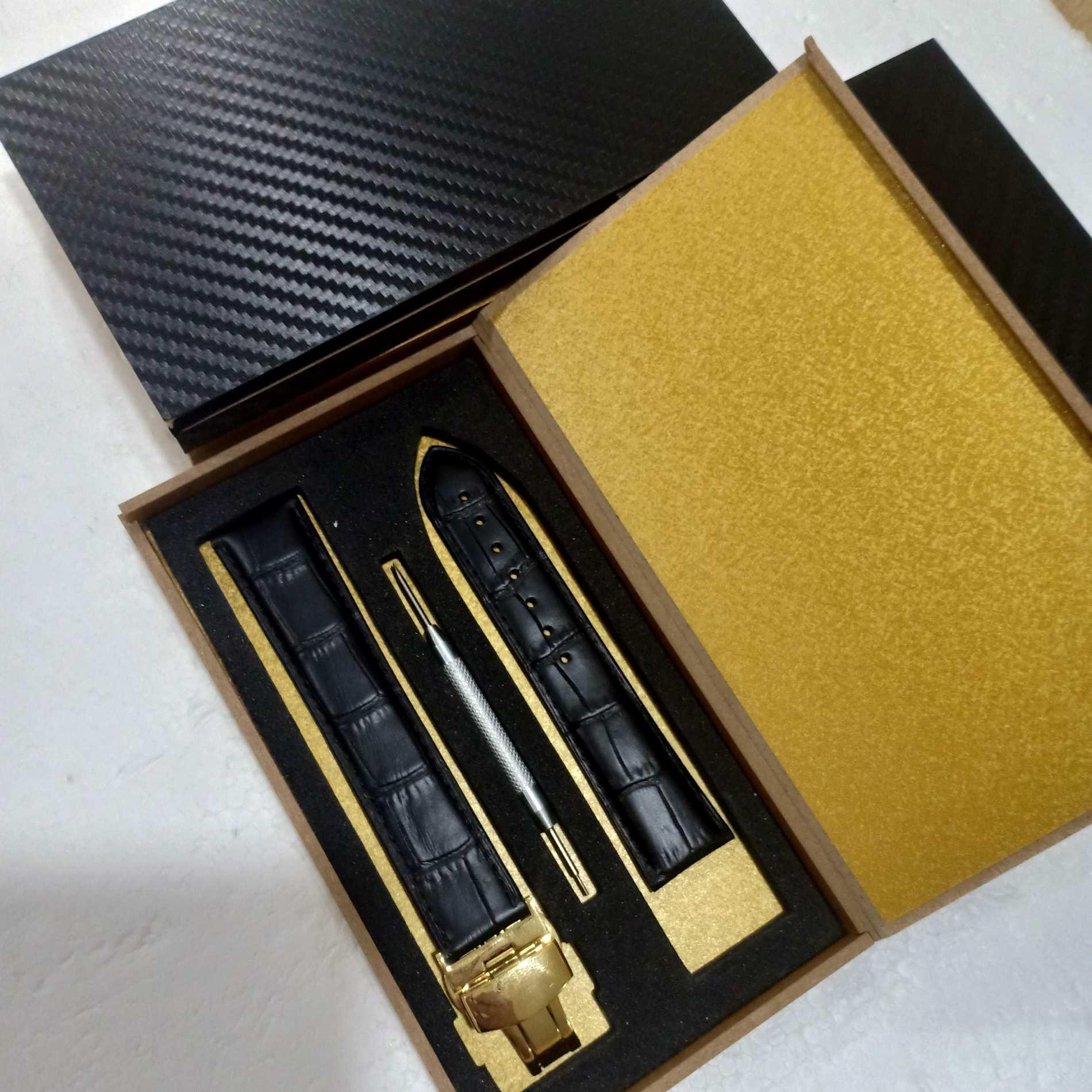 Dây Da Đồng Hồ Omega kèm khóa bấm