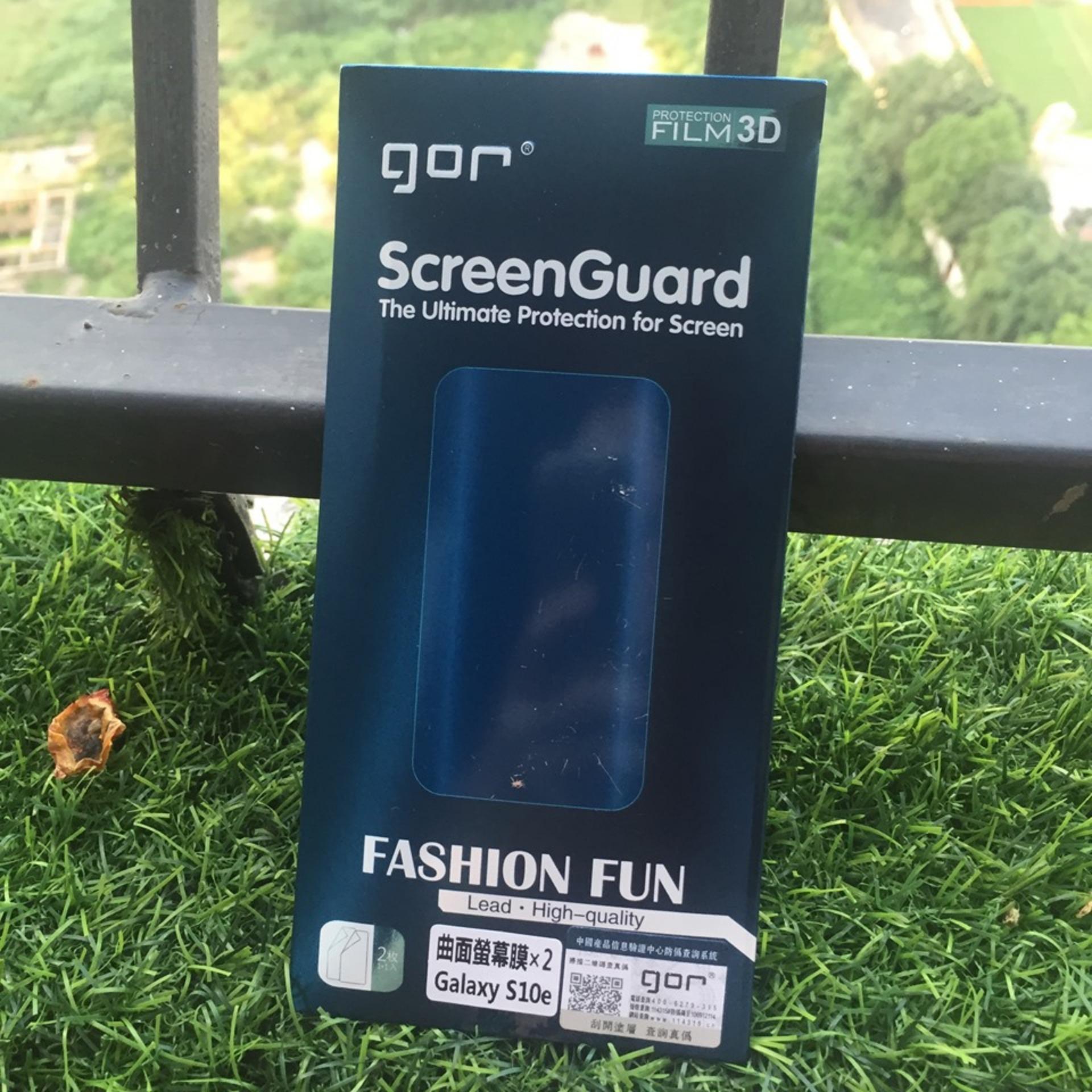 Dán dẻo GOR cho Samsung S10e (2 dán trước+1 dán sau cacbon+1 dán Camera)