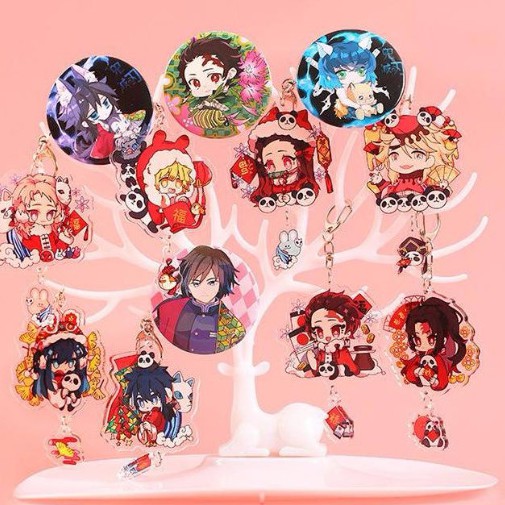 Cây treo móc khóa mica đồ trang sức hình sừng hươu trưng bày nhà cửa đẹp