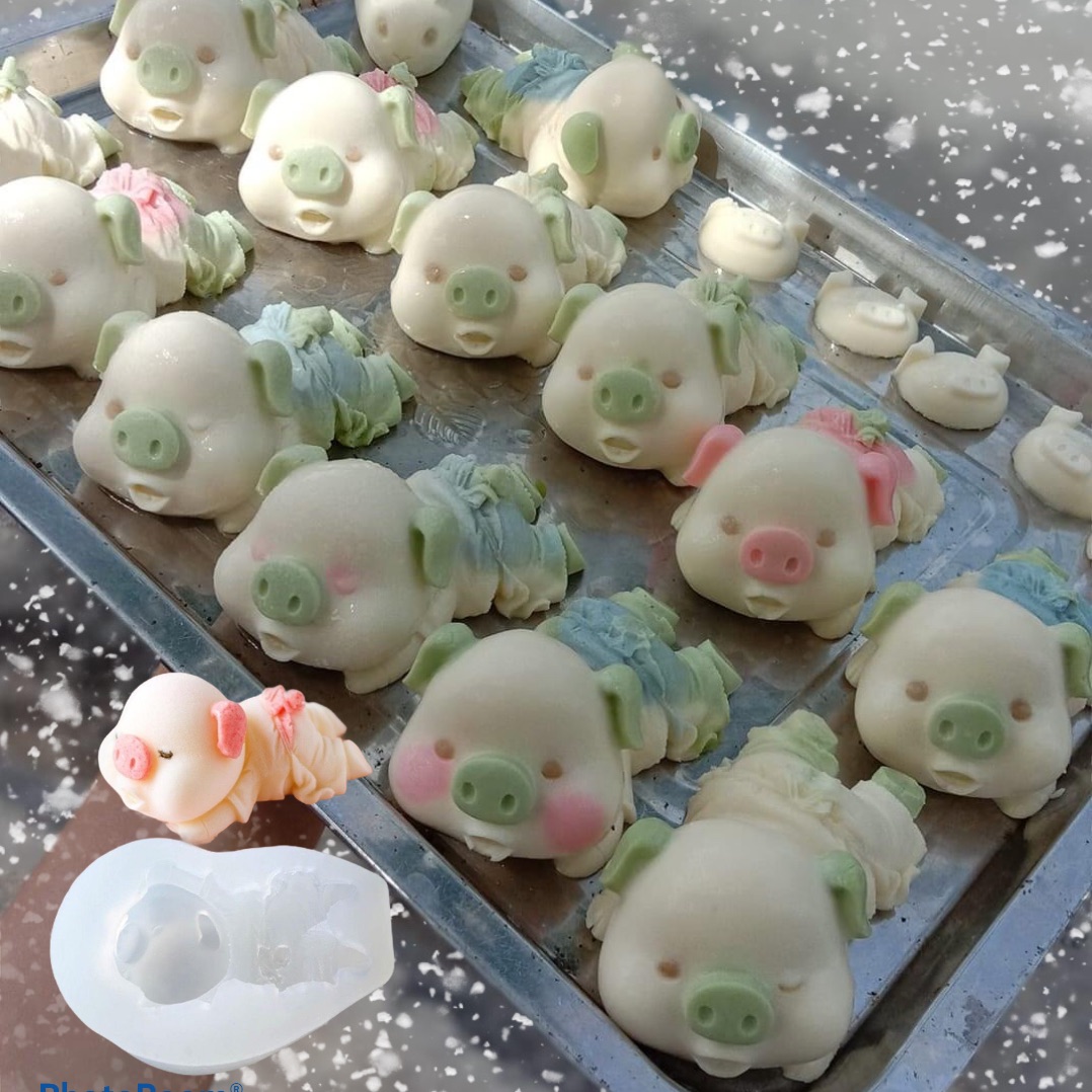 Khuôn heo tắm tiên