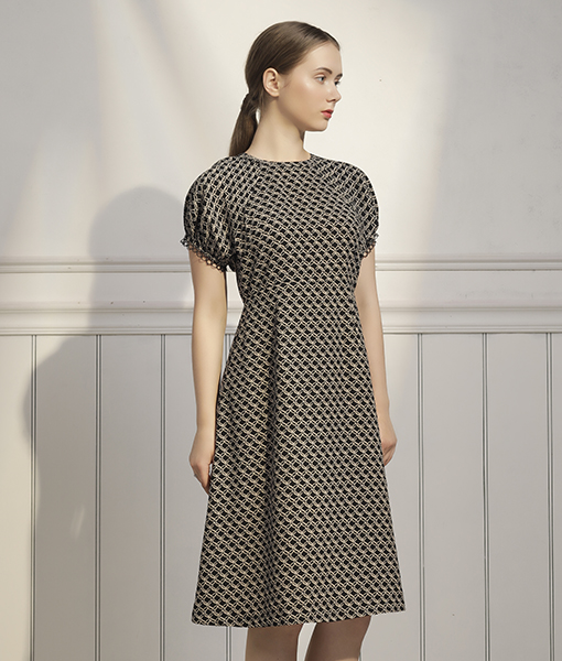 Đầm ôm eo nữ Callia dáng xòe Hima Dress