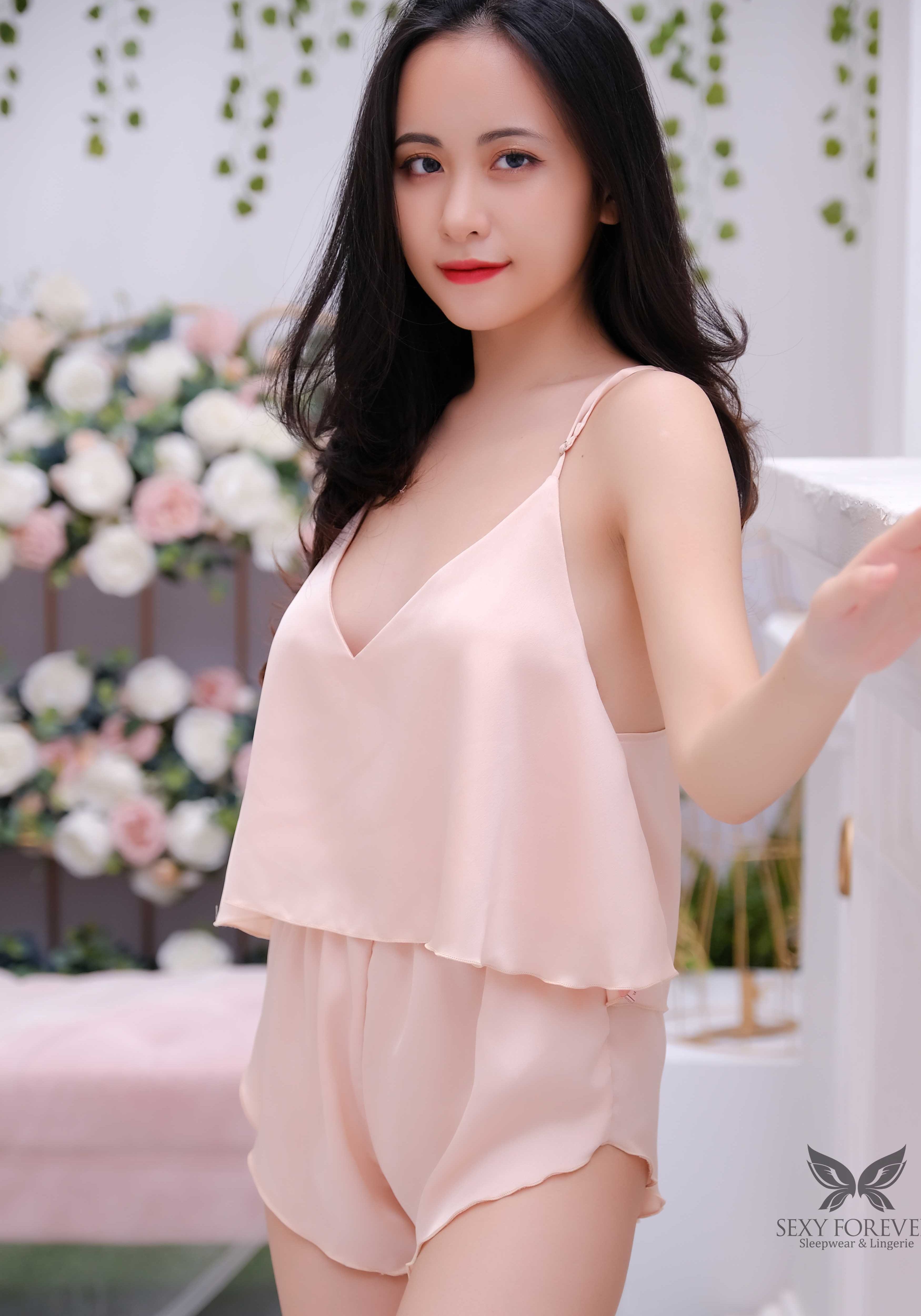 Sexy Forever Đồ bộ ngủ Champagne