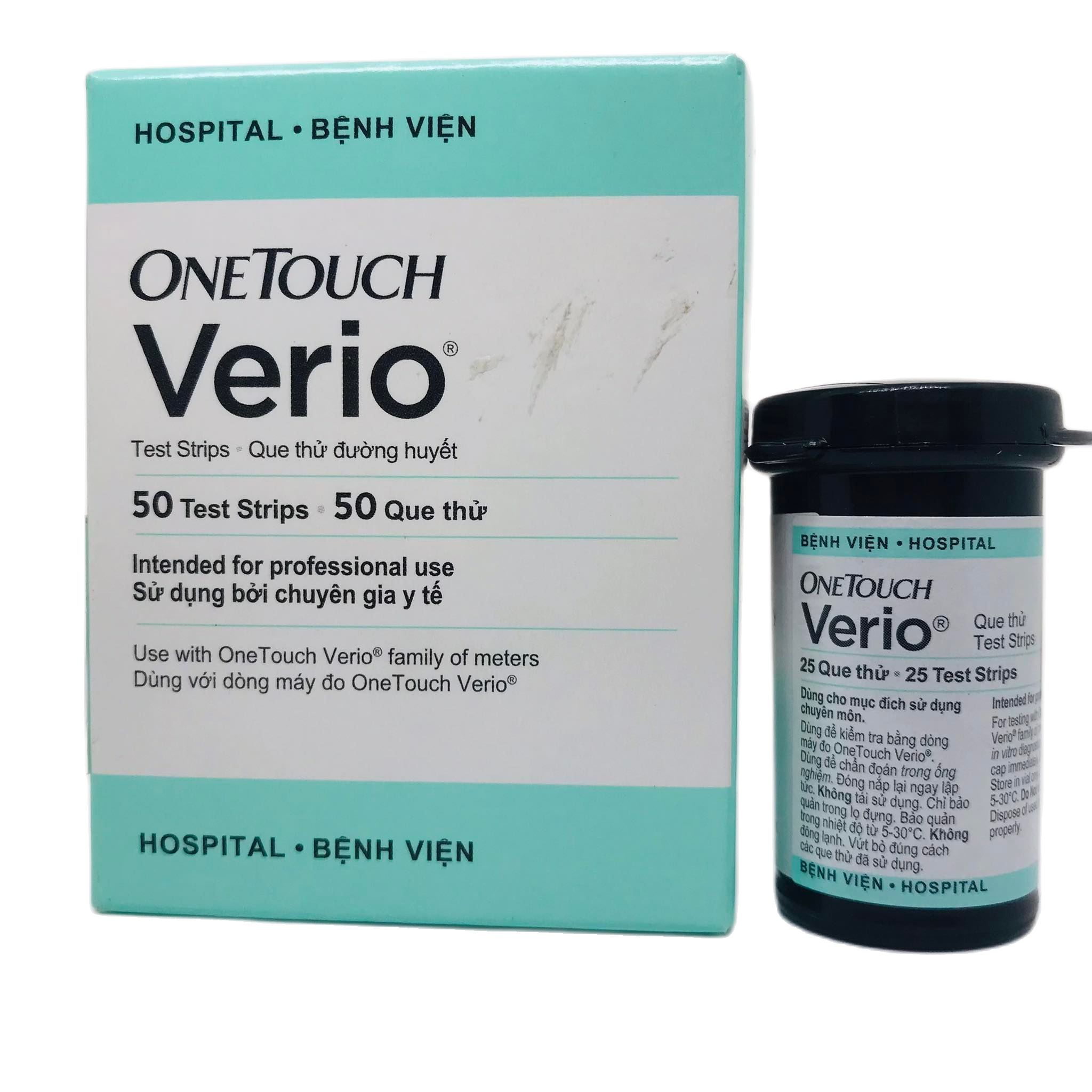 Que thử đường huyết Onetouch Verio