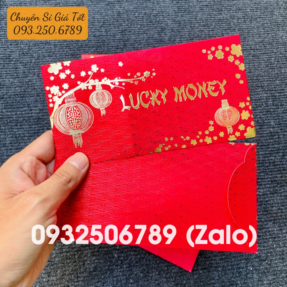Xấp 5 Bao Lì Xì Cao Cấp Năm 2025 , LUCKY