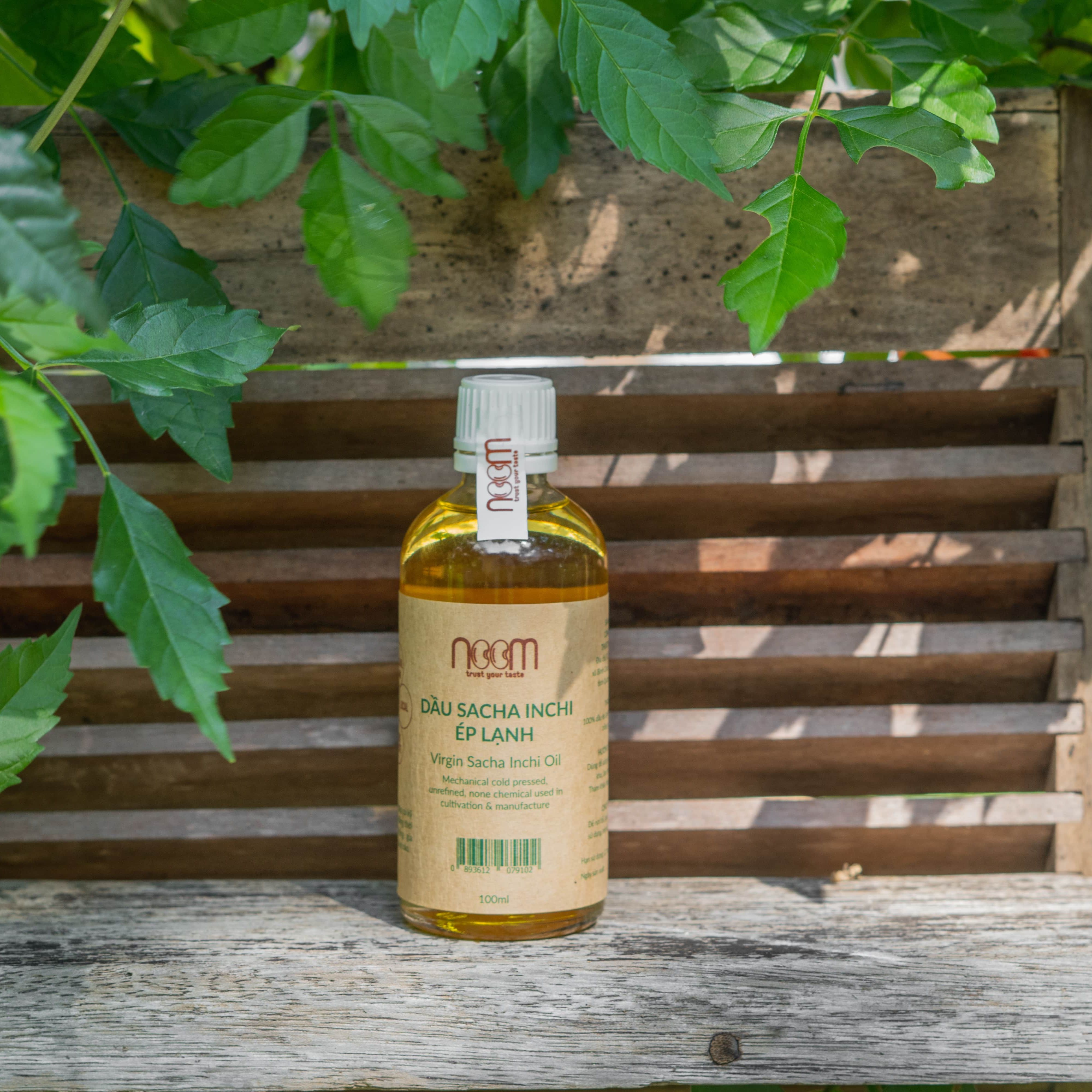 Dầu Sachi Inchi Ép Lạnh 100ml - Thực Phẩm Noom