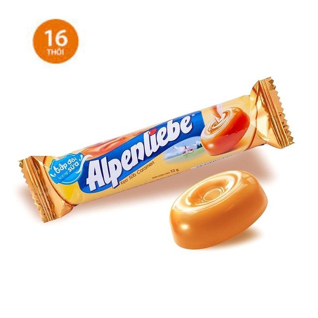 Kẹo Alpenliebe Caramen Loại 16 Thỏi