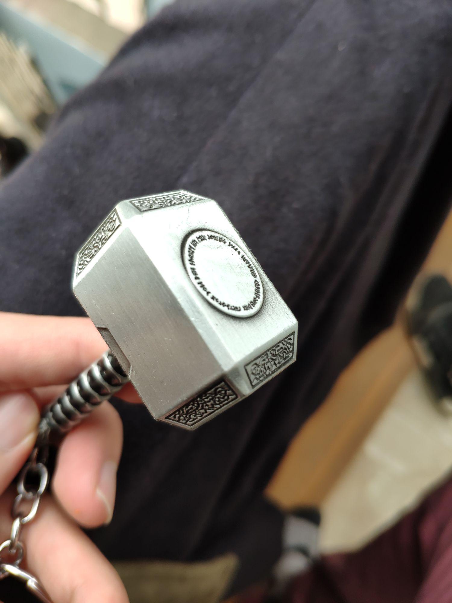 [THÉP TITANIUM] Búa thor mô hình móc treo chìa khóa Thor Marvel Figure