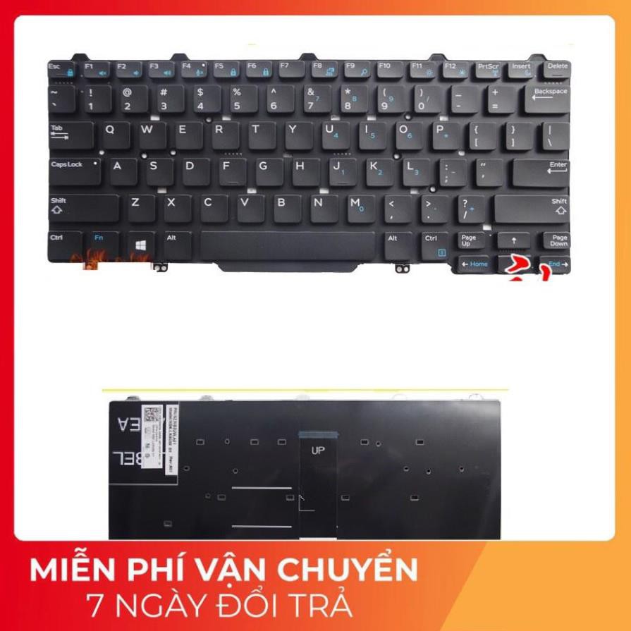 Bàn Phím Dell Latitude E5450, E5470, E7450, E7470 Có Đèn Us