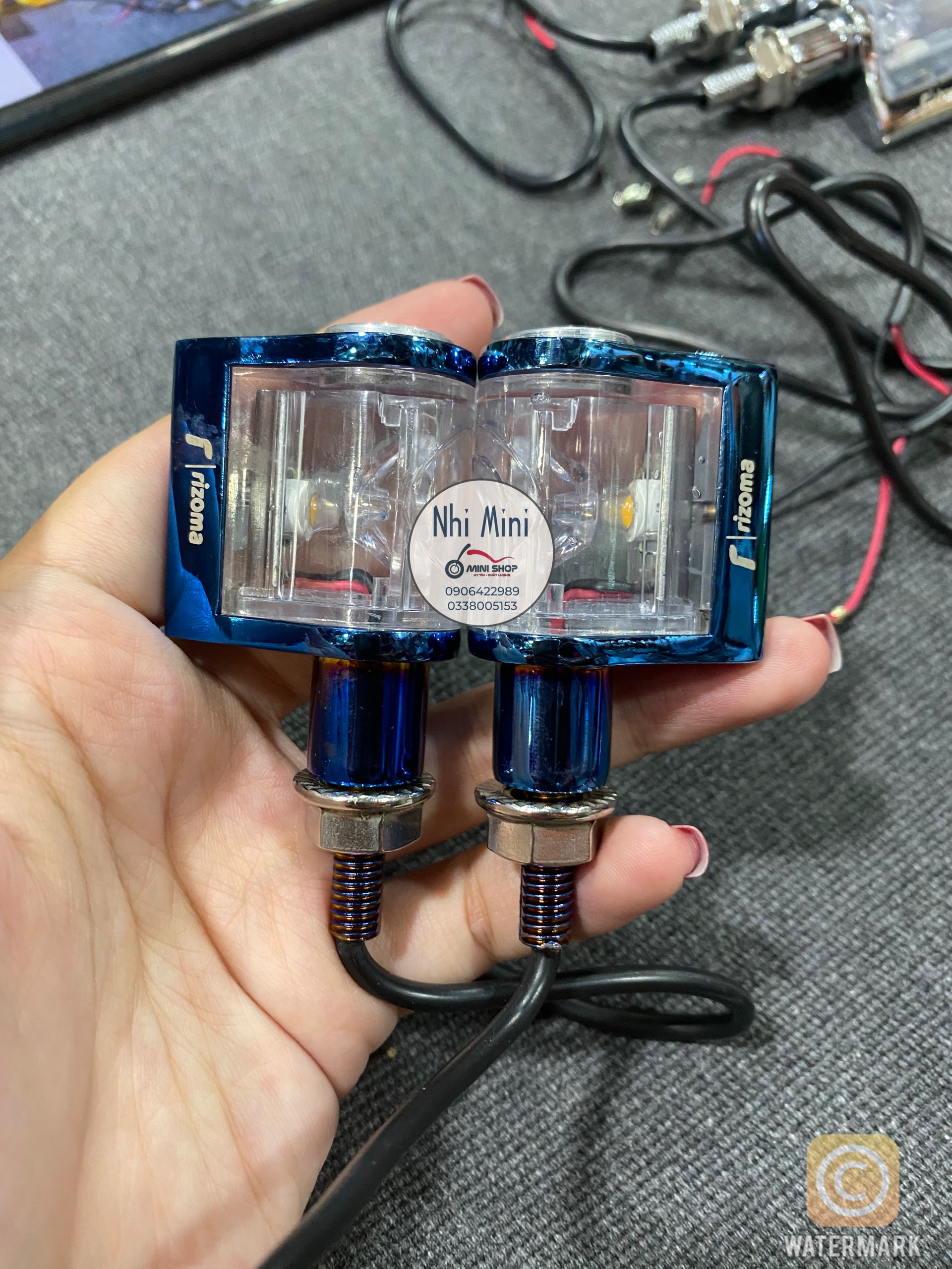 XI NHAN KIỂU GIỌT NƯỚC INOX