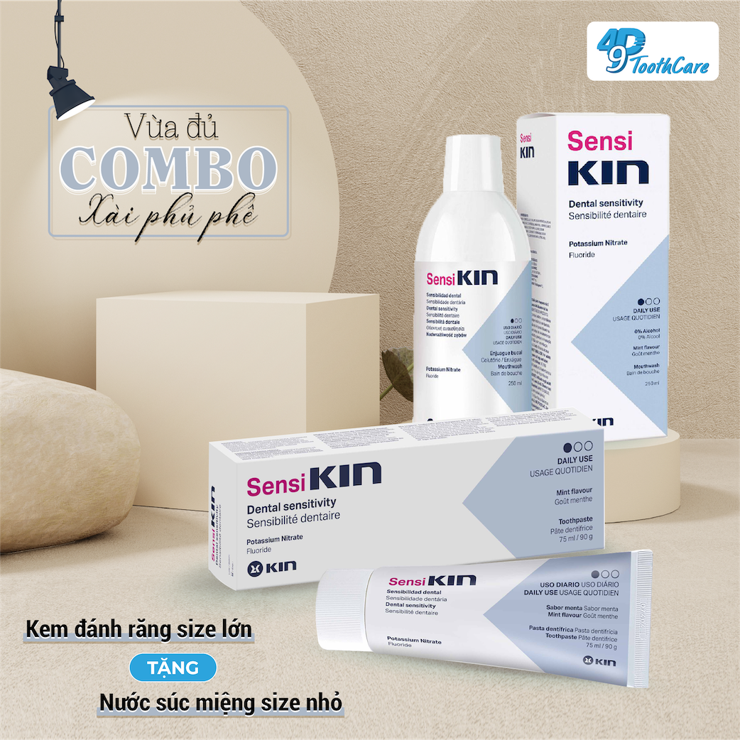 [HCM]Kem đánh răng SENSIKIN - Dành cho răng nhạy cảm 75g