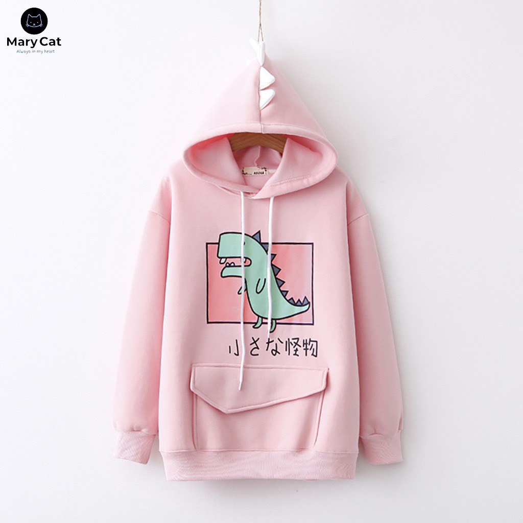 Áo Hoodies Kiểu Chui Đầu in Hình Khủng Long Siêu Cute, Bán Chạy Nhất  [Xưởng Sỉ Giá Gốc]