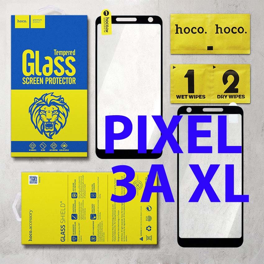 Kính cường lực Google Pixel 2, Pixel 3, Pixel 5, Pixel 6, Pixel 6 Pro, Pixel 7, Pixel 7 Pro, Pixel 2 XL, Pixel 3 XL, Pixel 3A, Pixel 3A XL, Pixel 4, Pixel 4 XL, Pixel 4A, Pixel 4G 5G hiệu Hoco.tw Keo viền siêu chắc, kính cong 3D theo màn hình