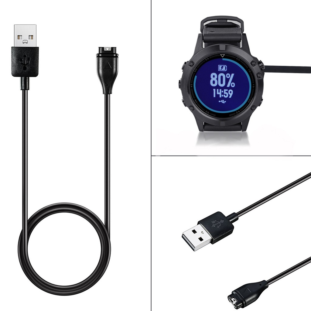 Dây cáp sạc đồng hồ garmin forerunner 935 945 45 45s 245 245 music, fenix 5 5s 5x plus 6 6s 6x
