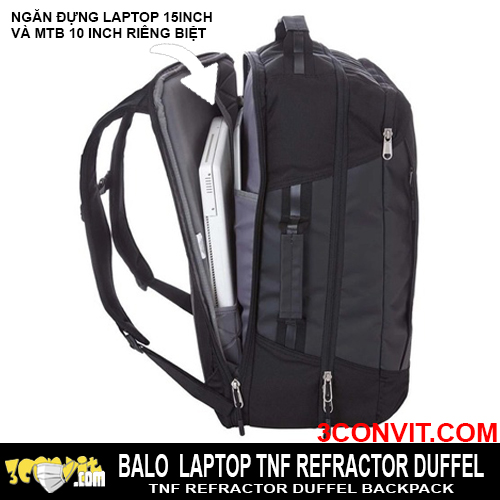 Balo đa năng TNF Refractor Duffel Black