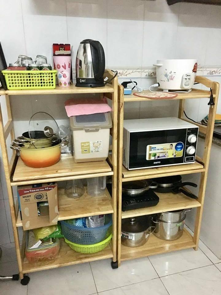 KỆ ĐỂ LÒ VI SÓNG 4 TẦNG