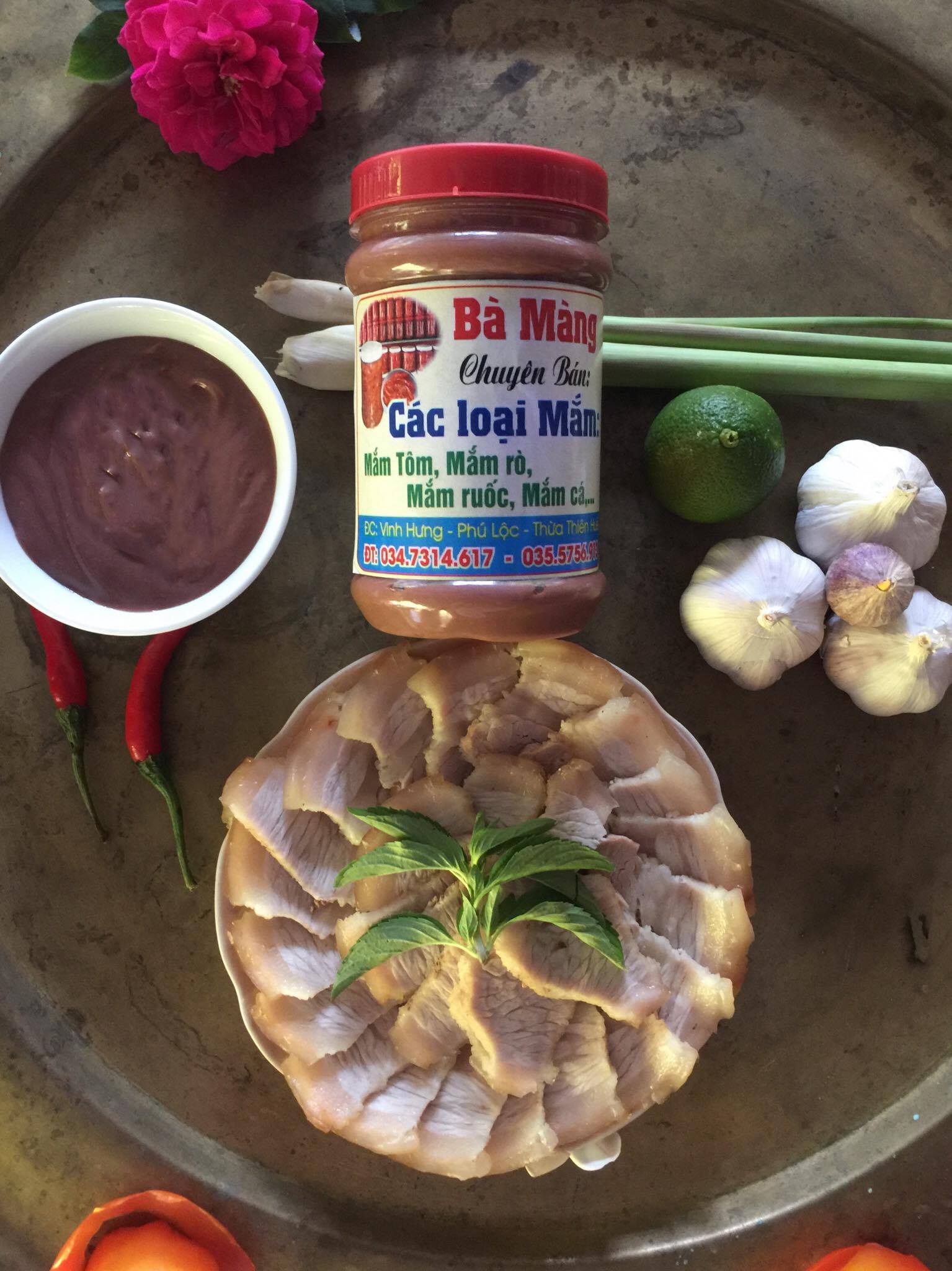 Mắm ruốc Bà Màng siêu hấp dẫn - Đặc sản Huế