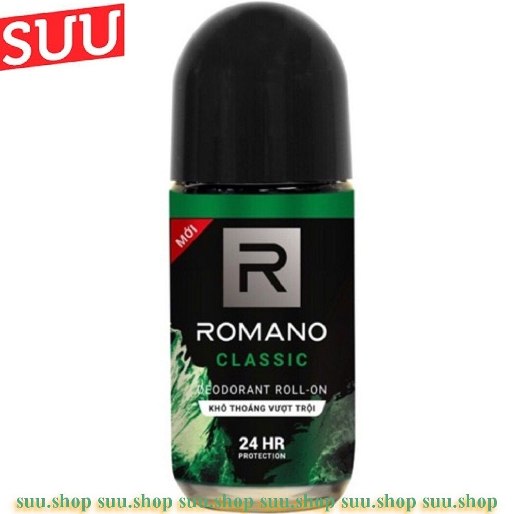 Lăn Khử Mùi 50ml Romano Classic
