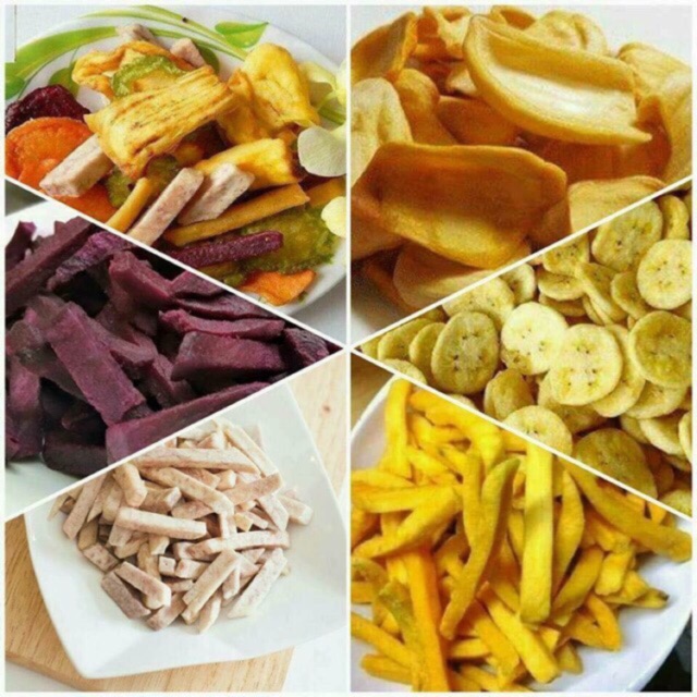 1Kg Hoa Quả Sấy( Trái Cây Sấy) Huynh Đệ Tề Hùng