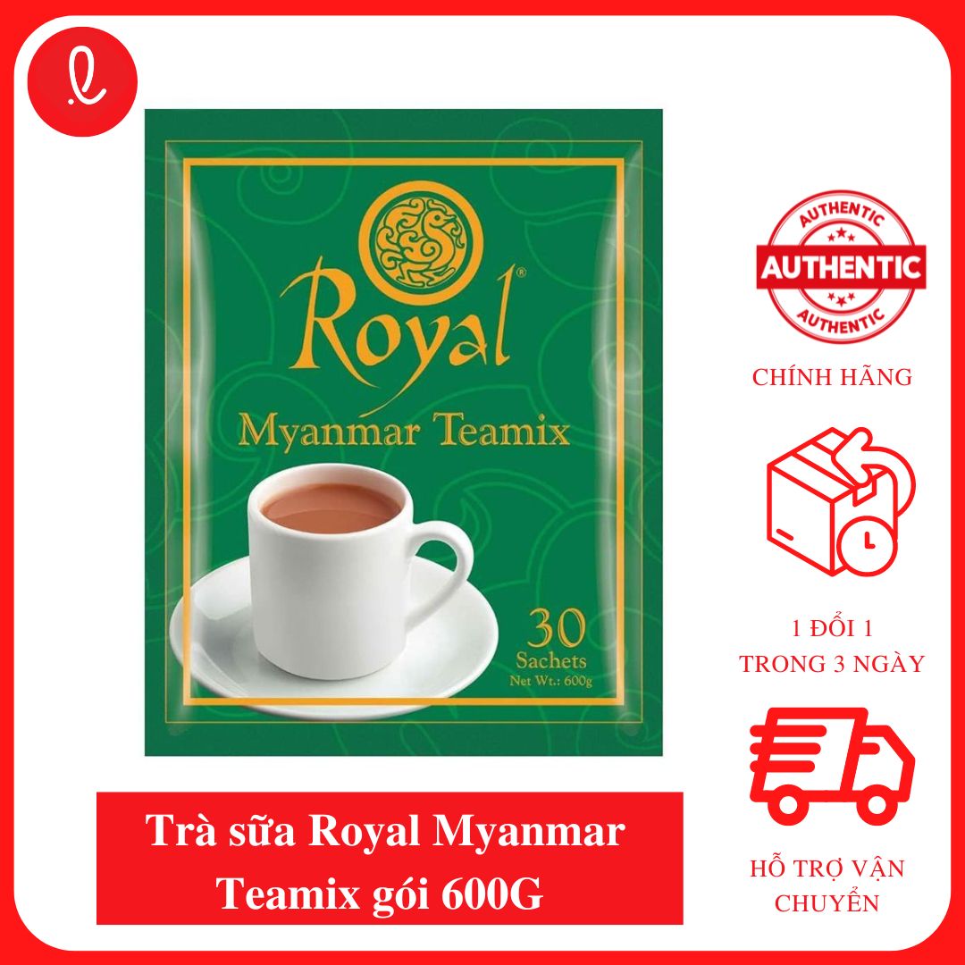 Trà sữa Royal Myanmar Teamix bịch 600G (30 gói x 20g)