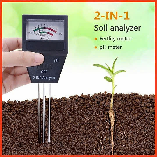 Máy đo pH đất và độ dinh dưỡng của đất