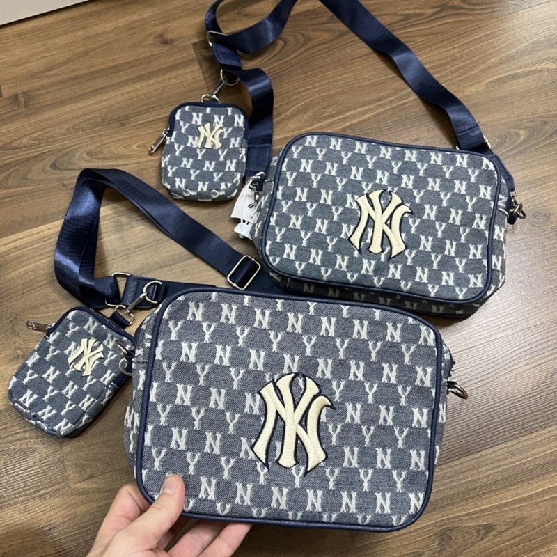 Túi Đeo Chéo MLB Xanh Than Hàng Rẻ