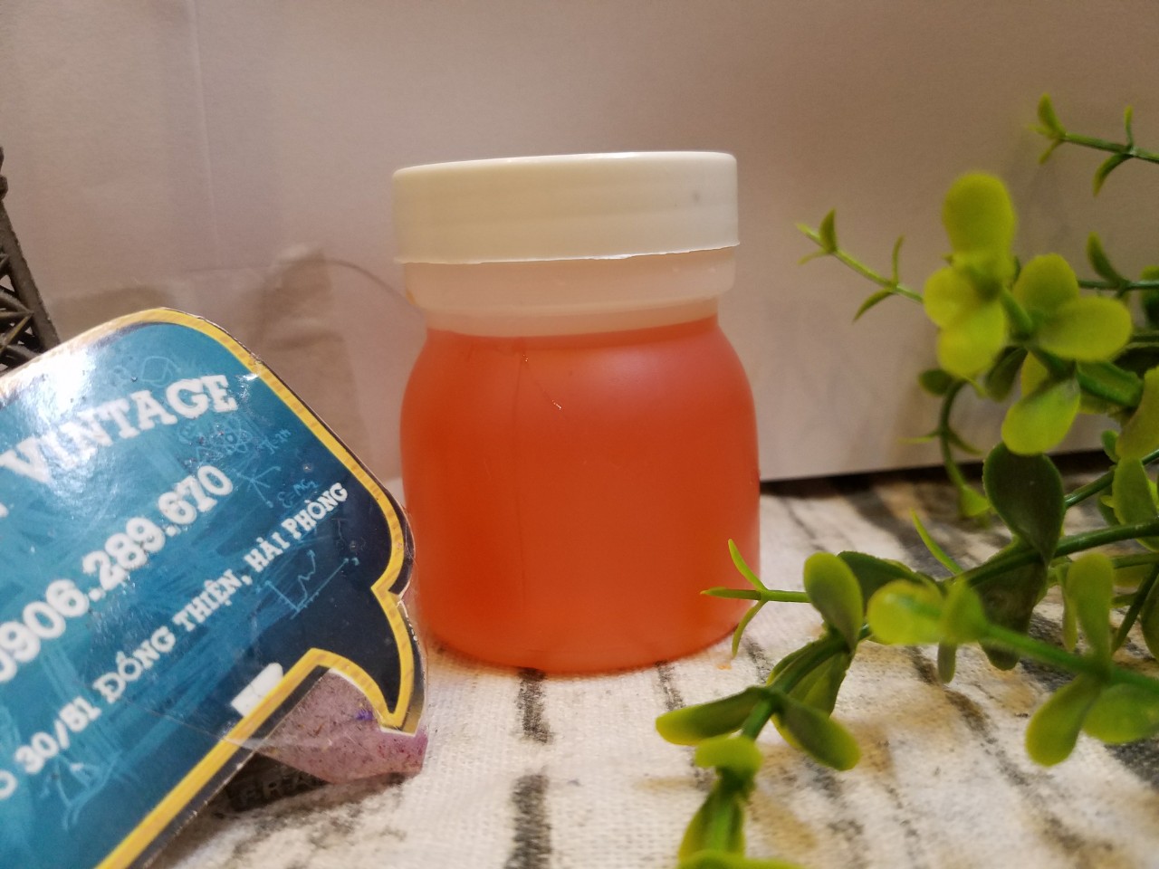 Siro Đào - Peach Syrup Golden Farm 80ml (nguyên liệu pha trà sữa, làm bánh)