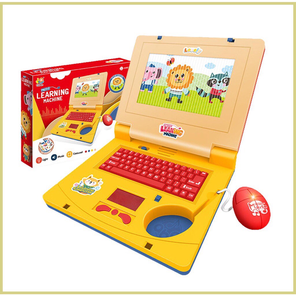 Đồ chơi laptop có đèn và nhạc cho bé