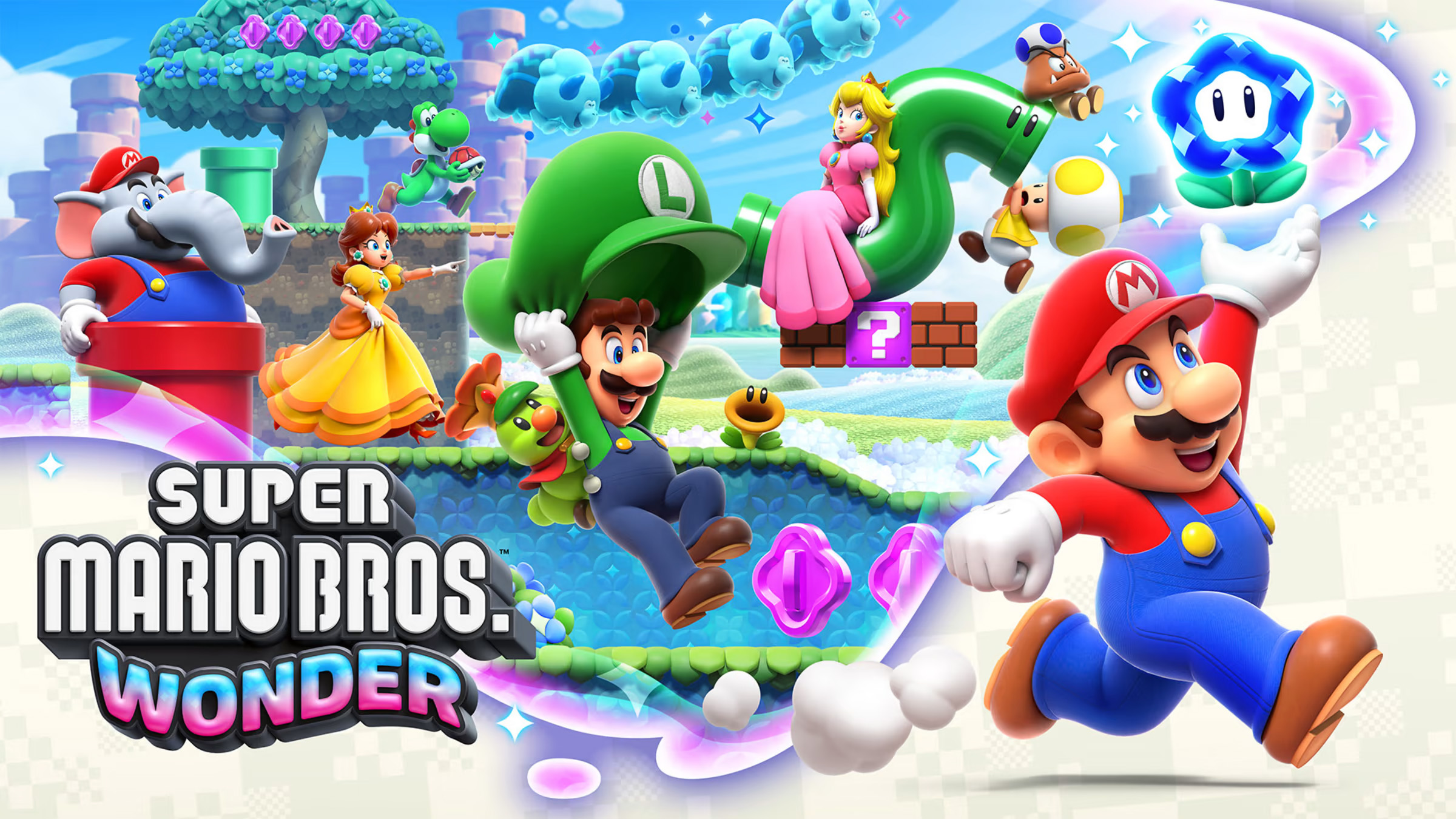 Băng Game Super Mario Bros Wonder Nintendo Switch