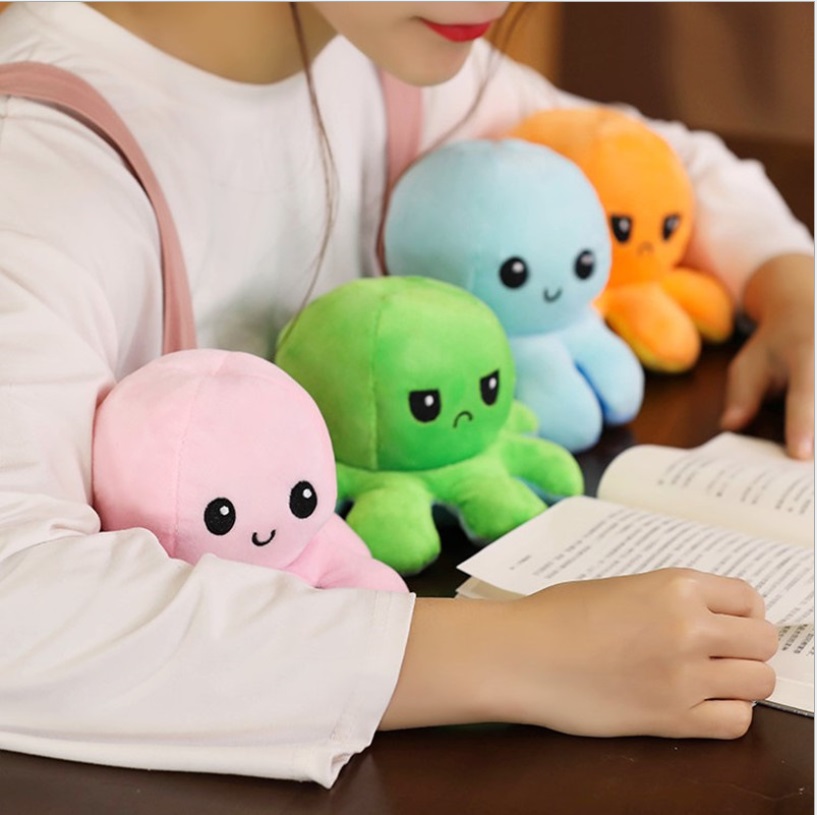 Bạch tuộc cảm xúc lật mặt 25cm