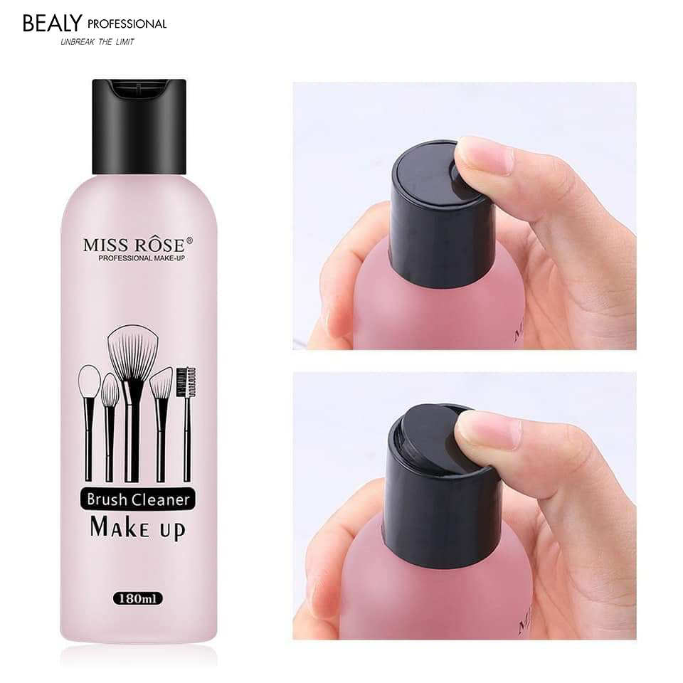 Nước rửa cọ Miss Rose Makeup Brush Cleaner 180ml