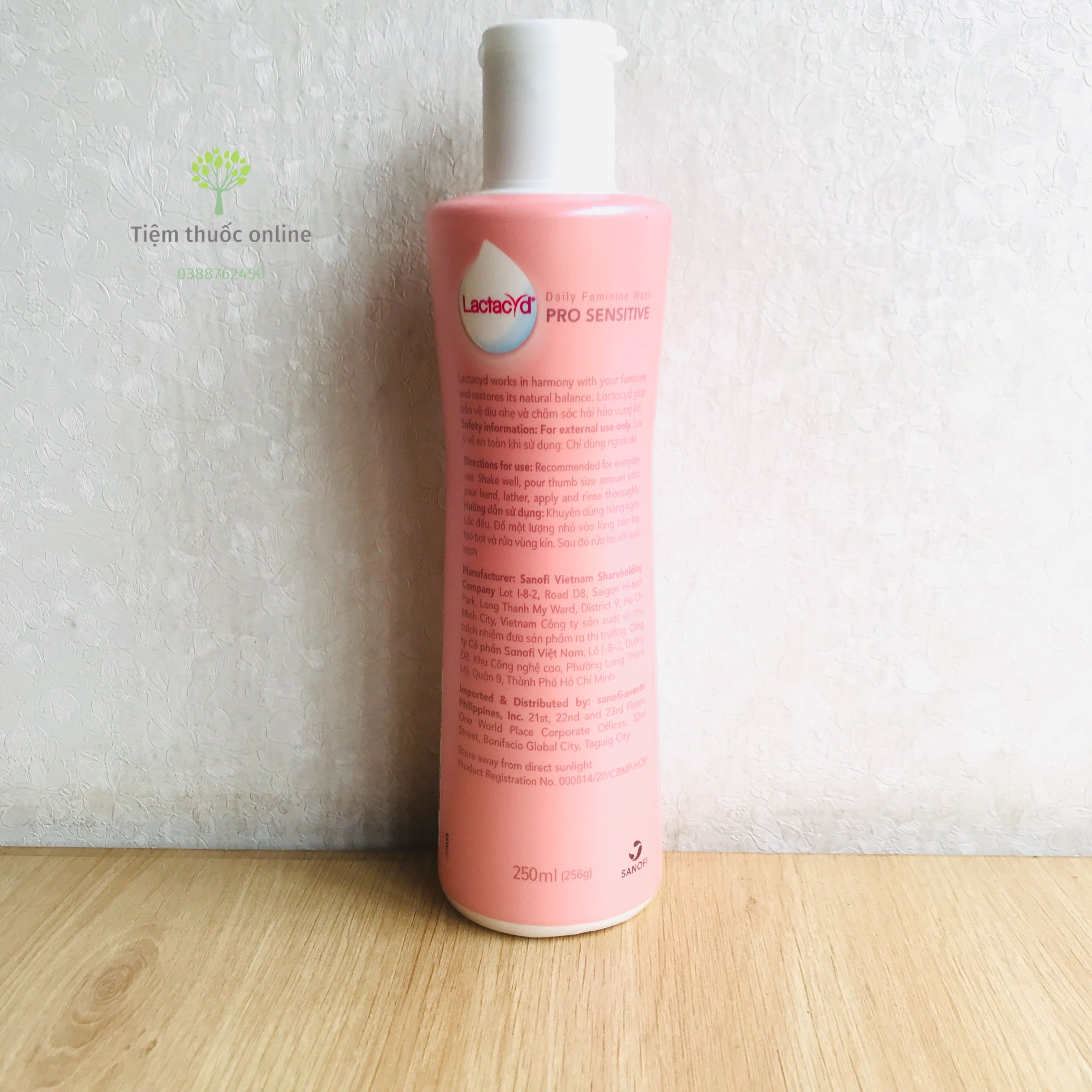 LACTACYD PRO SENSITIVE CHO DA NHẠY CẢM 250ML