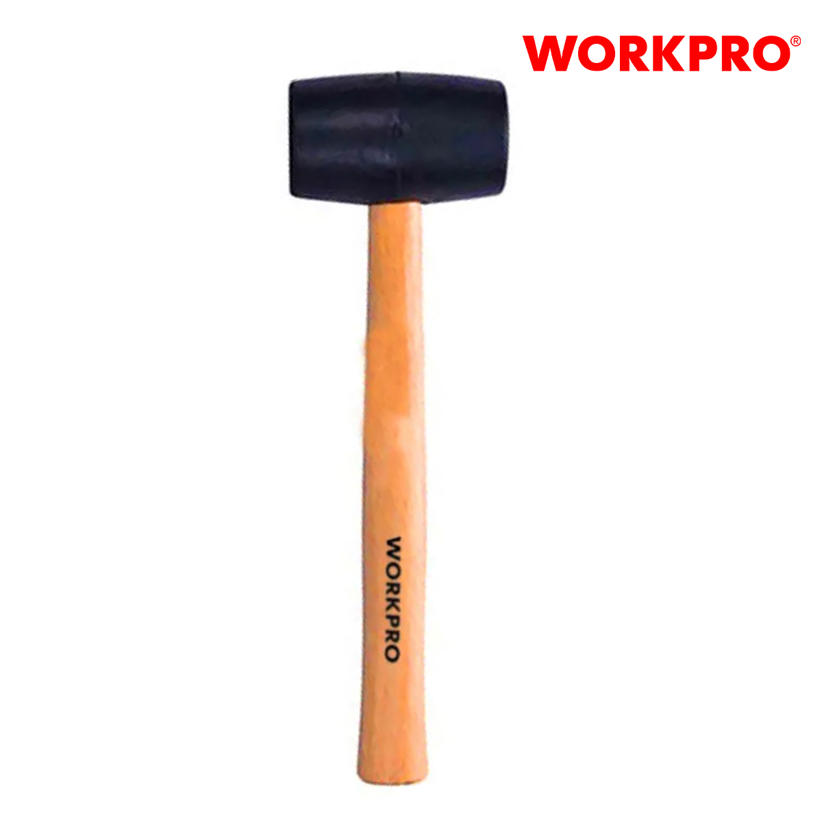 Búa cao su đầu đen tay gỗ 450gram (16OZ) WorkproWP241039