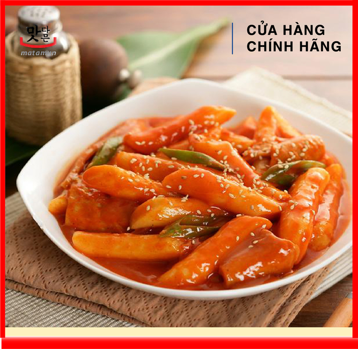 [ HÀNG CÔNG TY NHẬP KHẨU ] Bánh Gạo Matamun Tokpokki 600gr