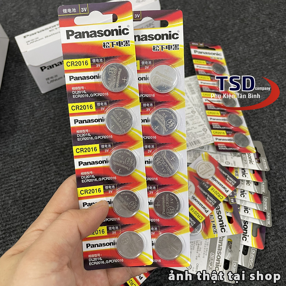 Pin Cmos Panasonic CR2016 Lithium 3V Chính Hãng