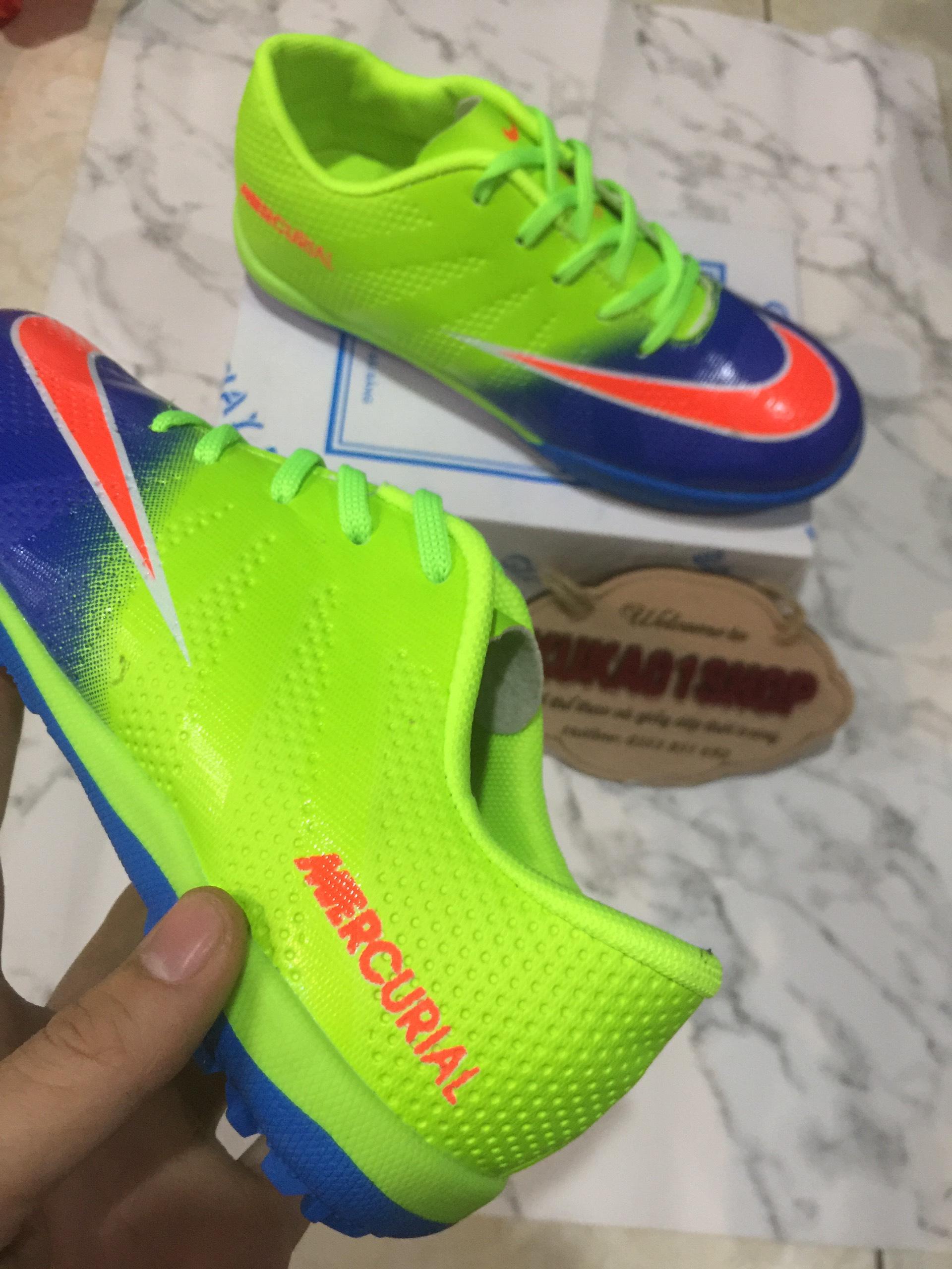 Giầy đá bóng CR7 TRẺ EM,DA XỊN size từ30-44 siêu bền