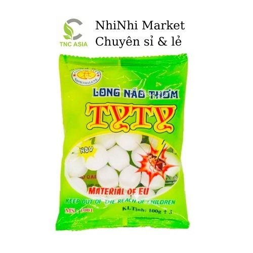 Long não thơm TyTy 100g ( Trắng, Màu )