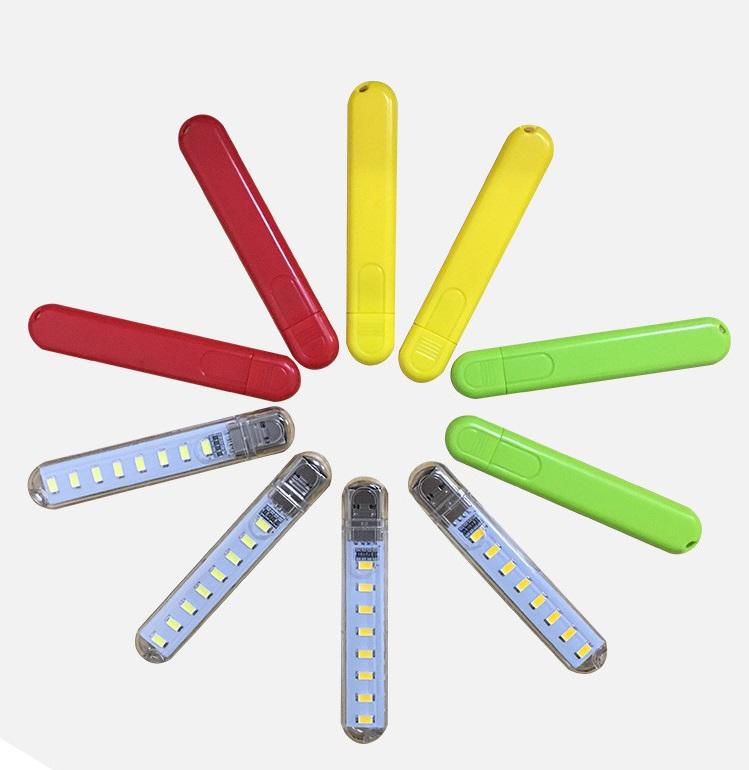 Đèn led USB 8 đèn siêu sáng