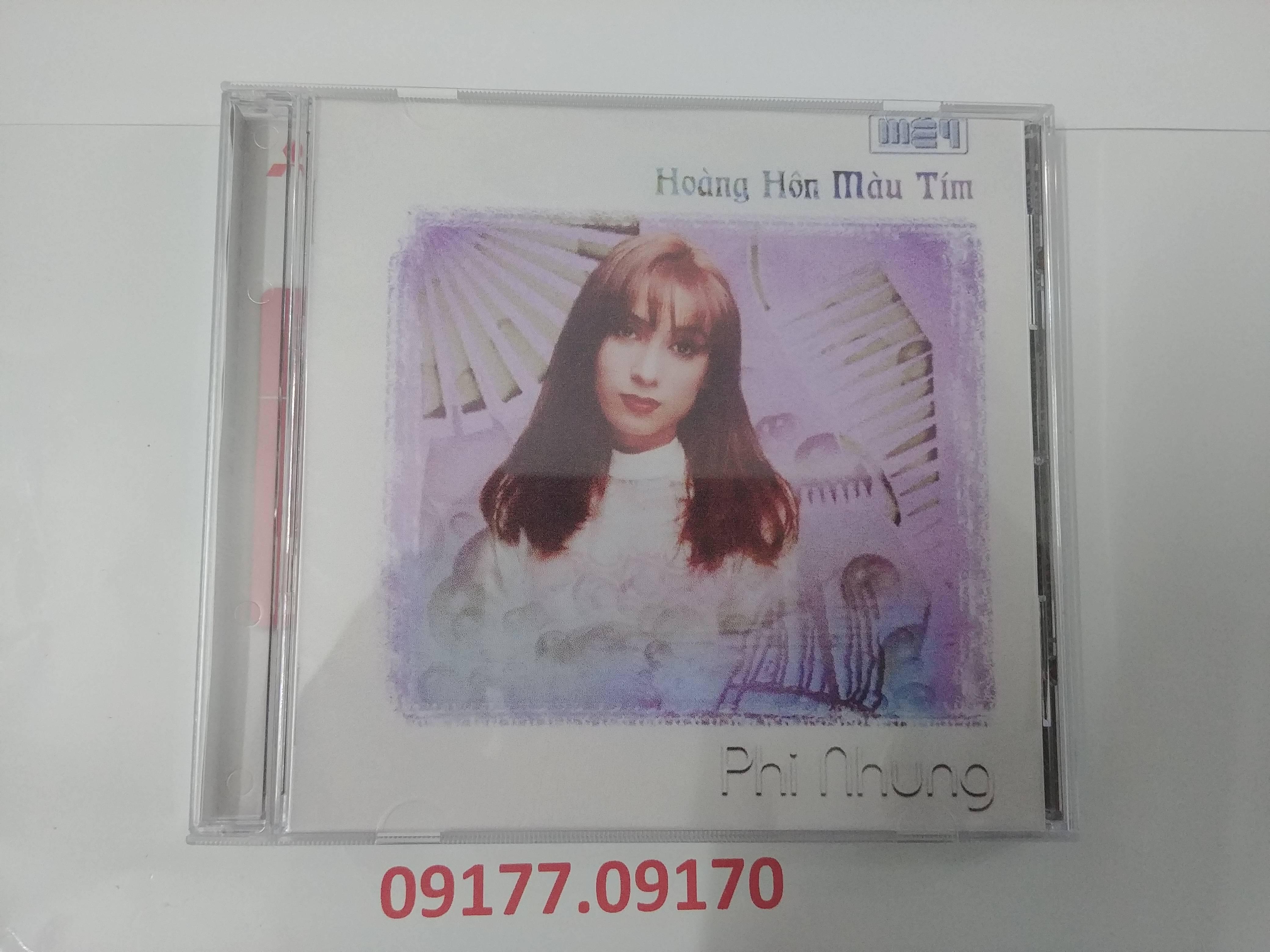 CD Hoàng Hôn Màu Tím - Phi Nhung - MâyCD