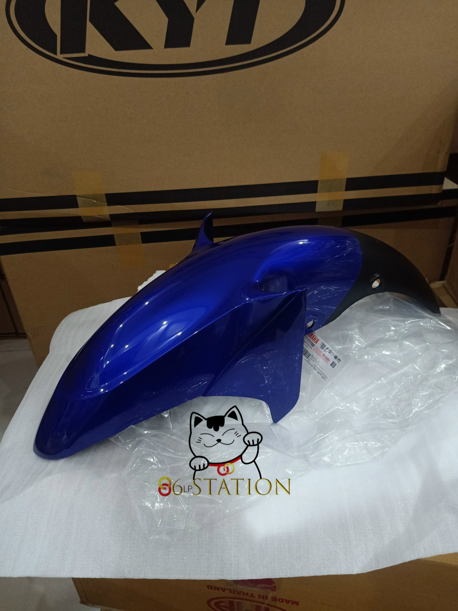 Dè trước exciter 2006 - 2010 màu xanh gp