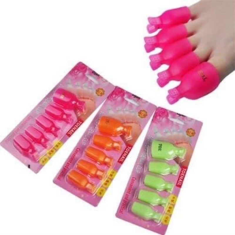 Vỉ kẹp móng chân để ủ phá Sơn g.el(vỉ 5 ngón)