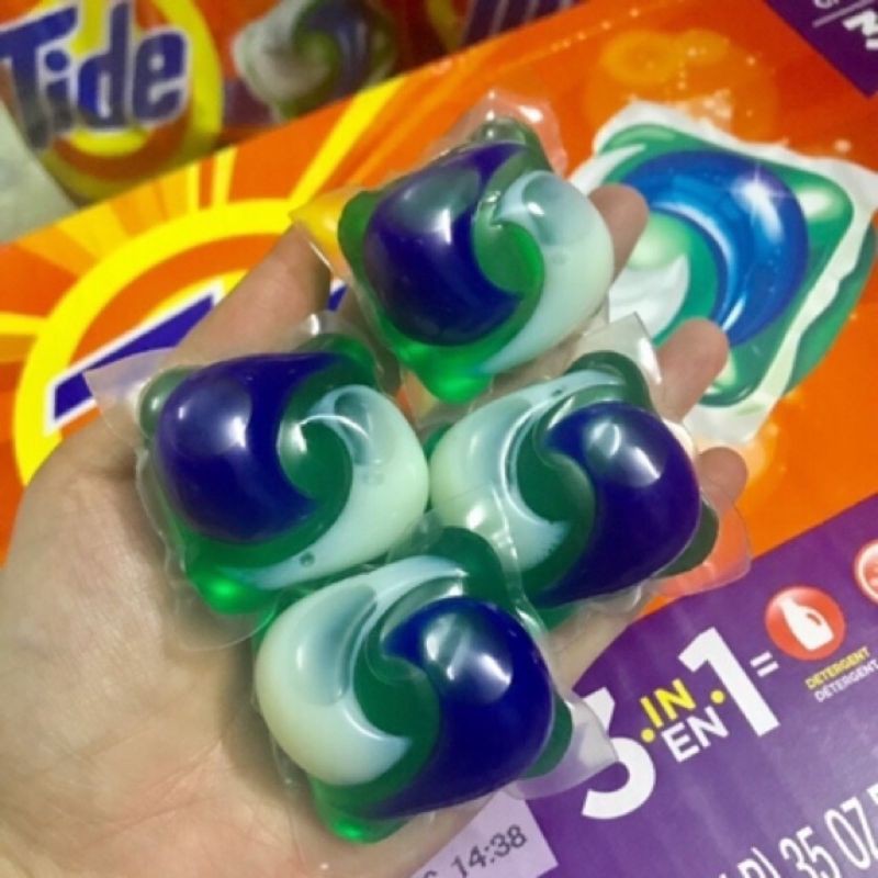 Thùng 168 viên giặt Tide Pods Mỹ ( mẫu mới)