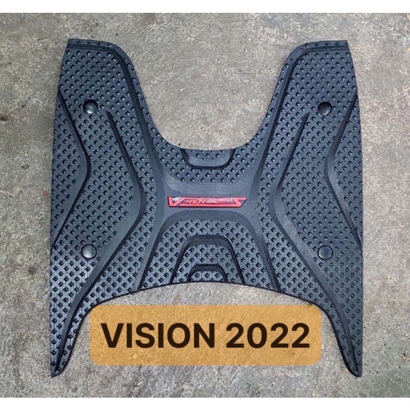 THẢM CAO SU LÓT CHÂN XE VISION 2022 ĐEN DÀY