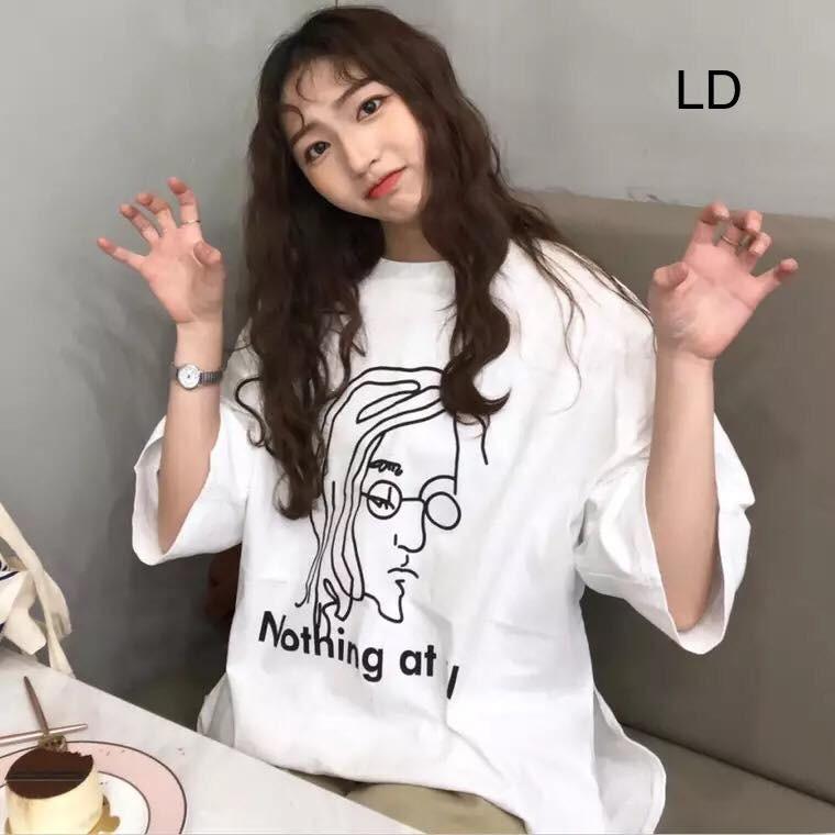 Áo phông nam nữ nothing at on ldu0519