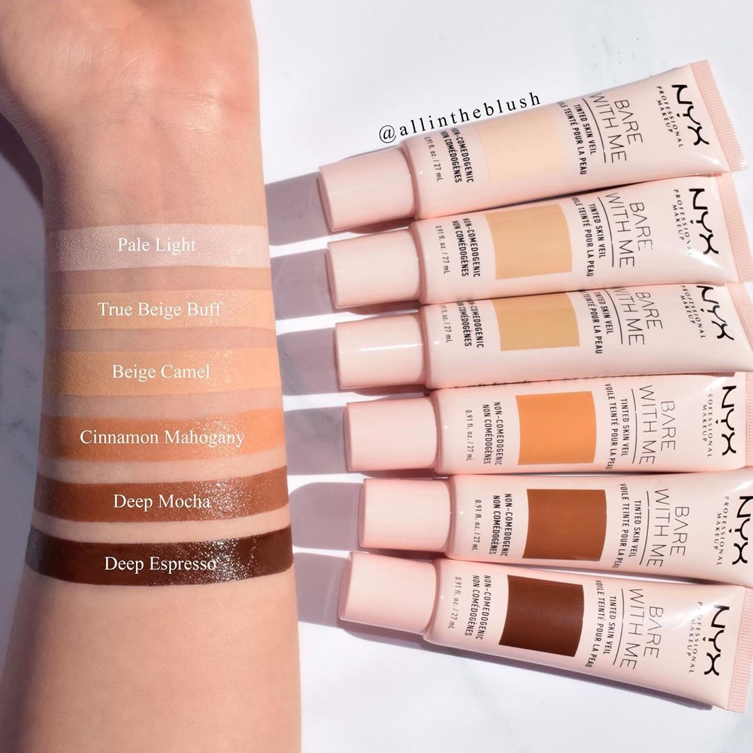 Kem nền đa năng Nyx Bare With Me [Bill Pháp]