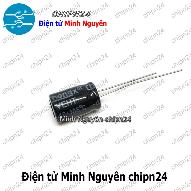 [5 con] (F251) Tụ hóa 47uF 100V (8x12mm) - HH004328