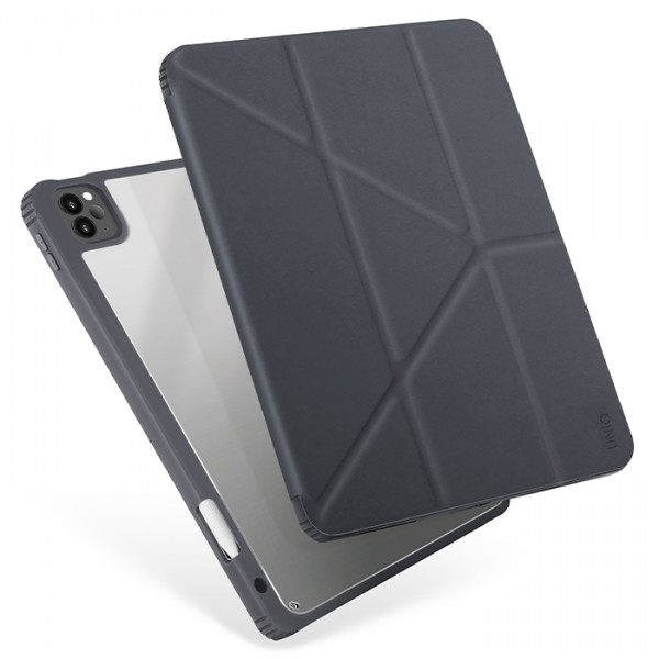 Bao Da UNIQ Moven Antimicrobial dành cho Ipad Pro 12.9 (2019-2021) Kháng Khuẩn Có Khe Cắm Bút_ Hàng Chính Hãng