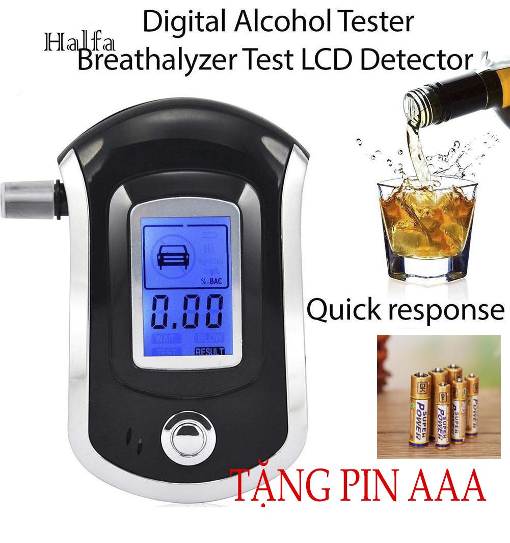 Máy đo nồng độ cồn AT6000 - 2019 ( tặng set pin AAA)